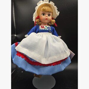 Madame Alexander 8” Doll, NETHERLANDS #591 International Doll Vintage See Photos